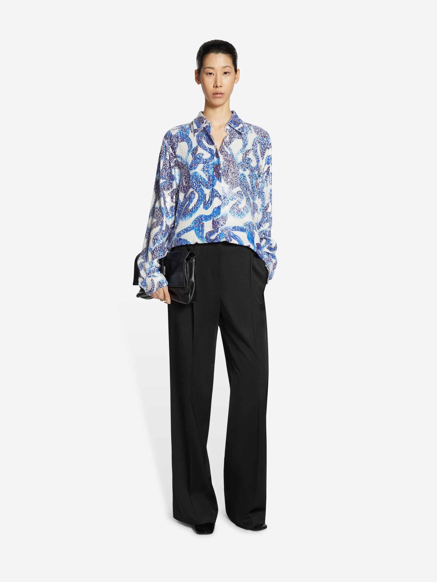 Pleated Pants