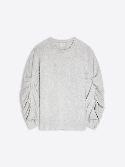 Pleated Sleeves T-Shirt