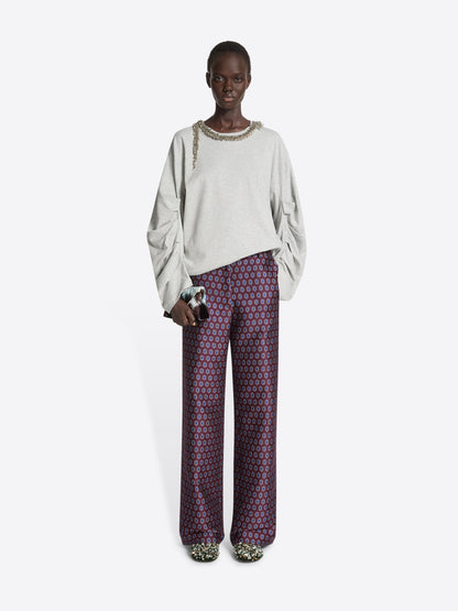 Pleated Sleeves T-Shirt