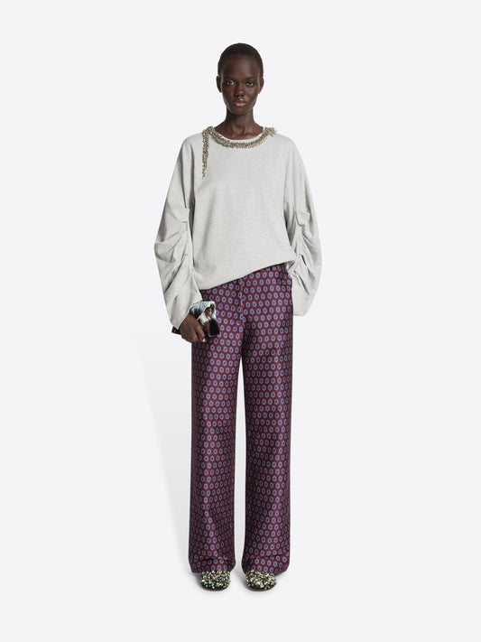 Pleated Sleeves T-Shirt