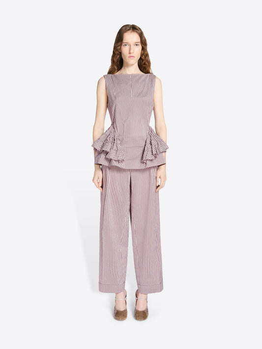 Pleated Pants