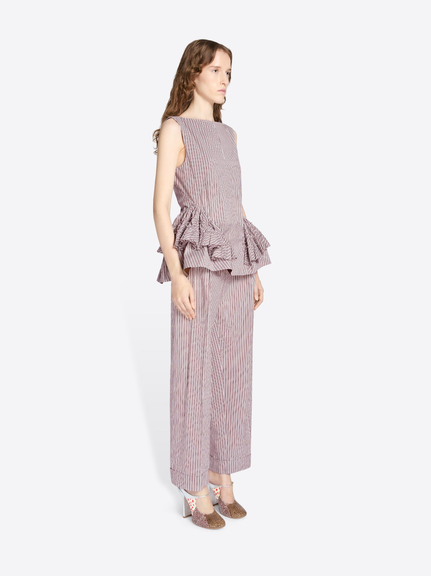 Pleated Pants