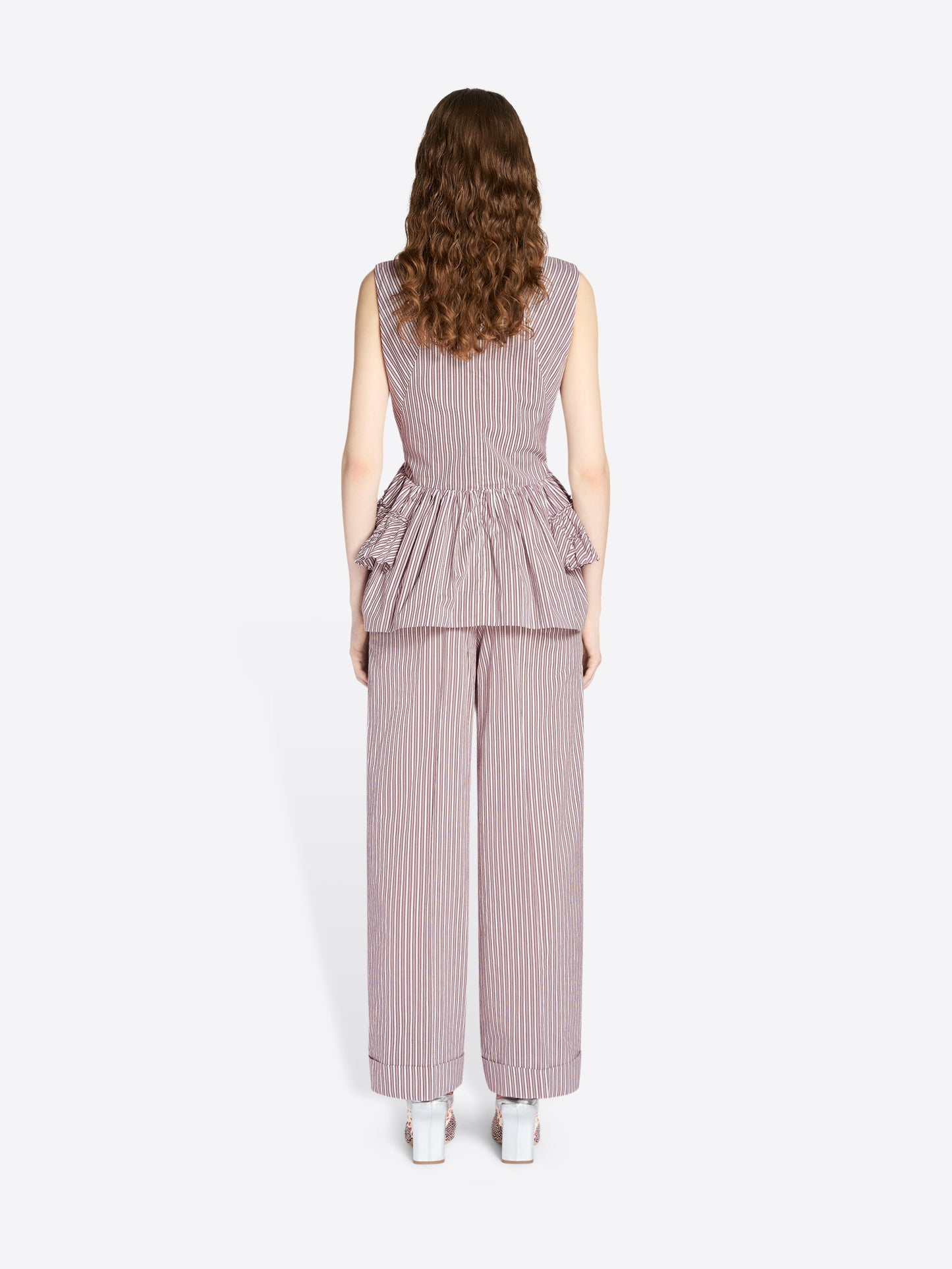 Pleated Pants