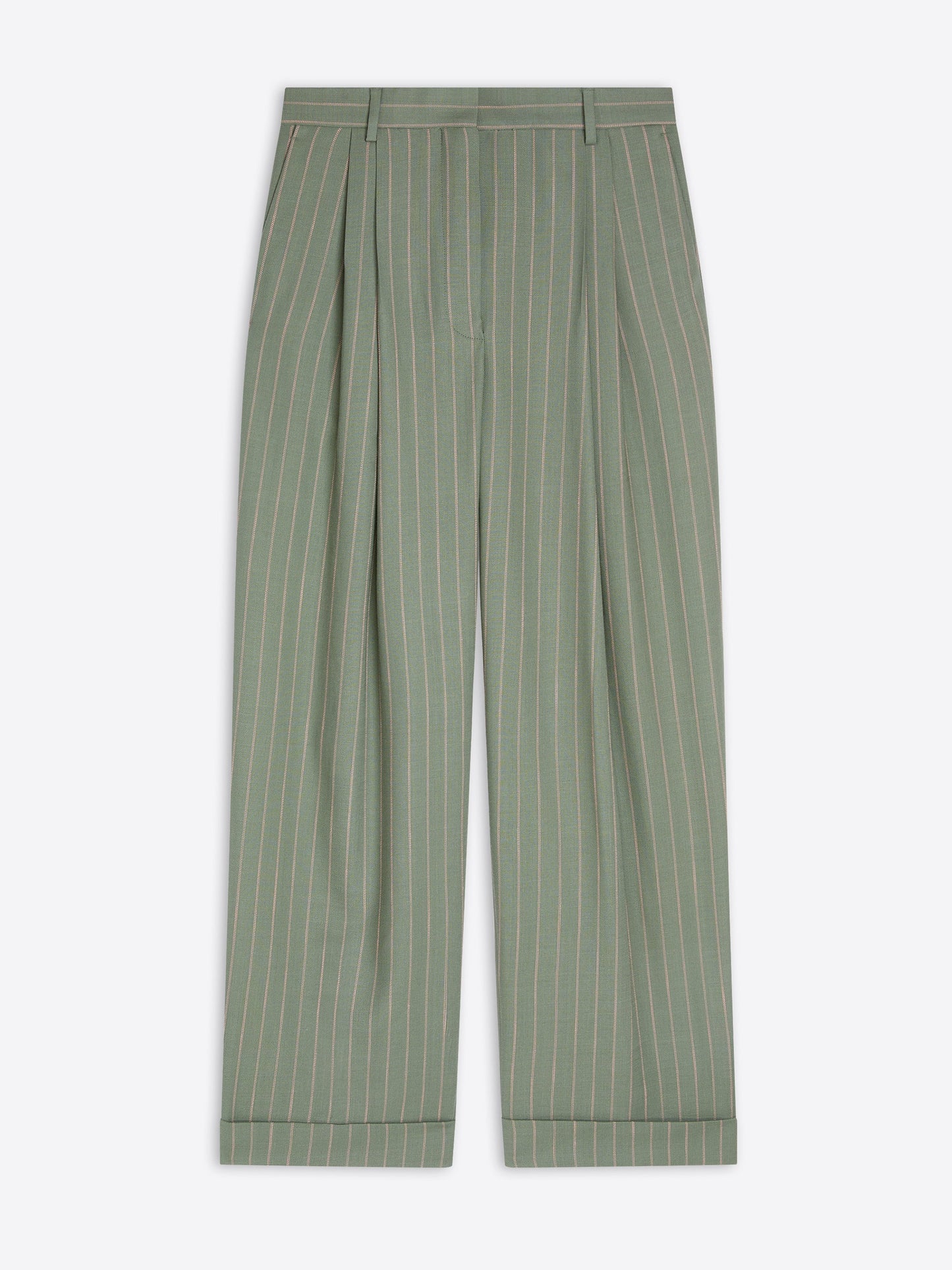 Pleated Pants