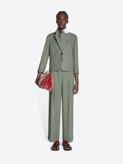 Pleated Pants
