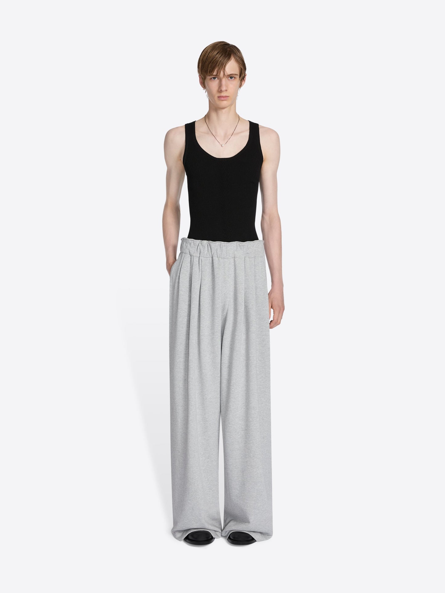Pleated Sweatpants