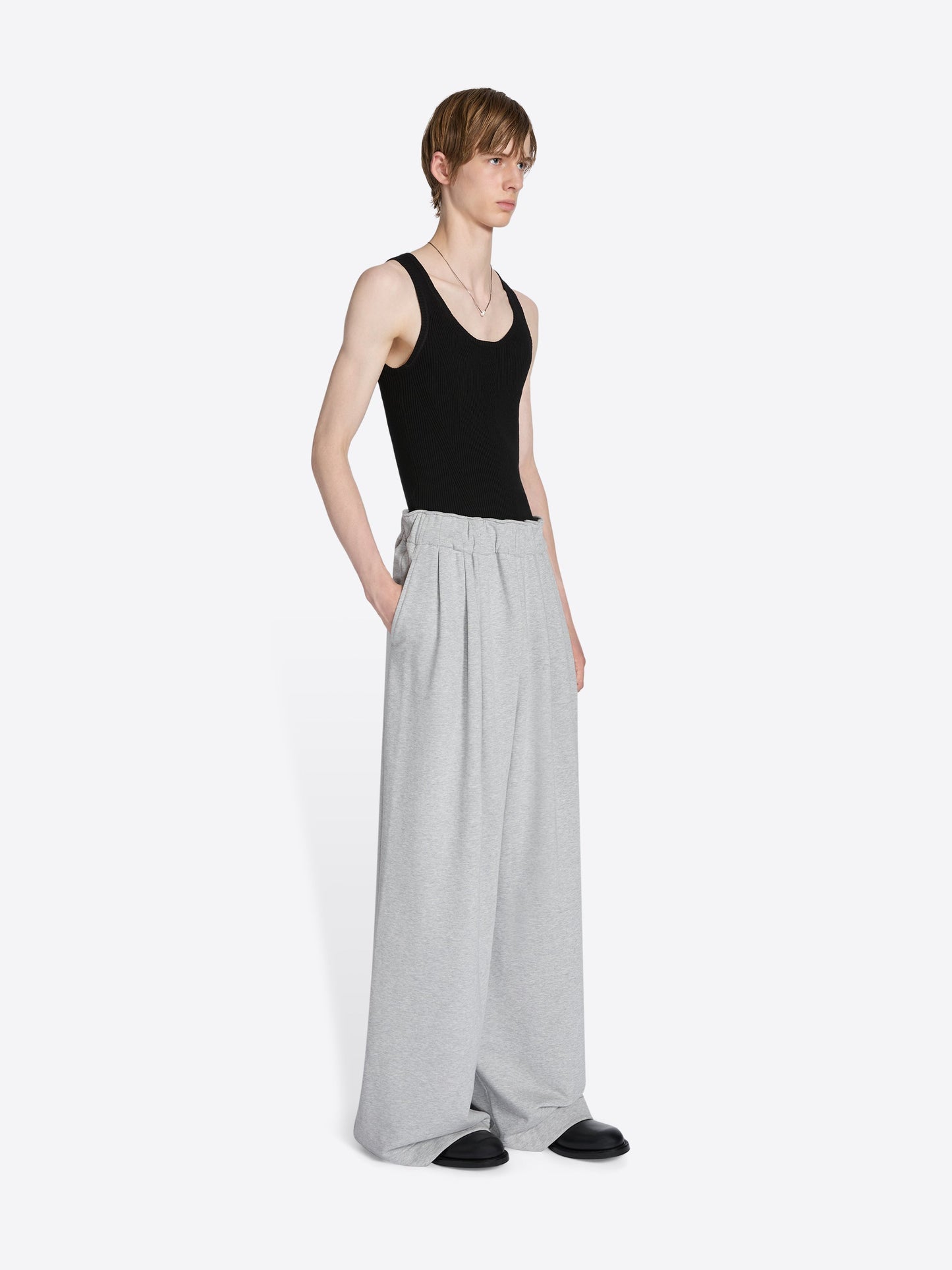 Pleated Sweatpants