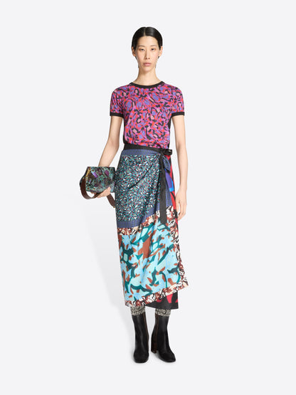 Pleated Velvet Clutch